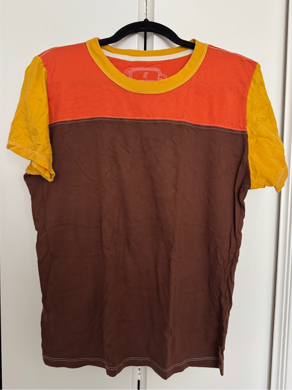 Big Bud Press Multicolor Ringer Tee | Size Small | EUC